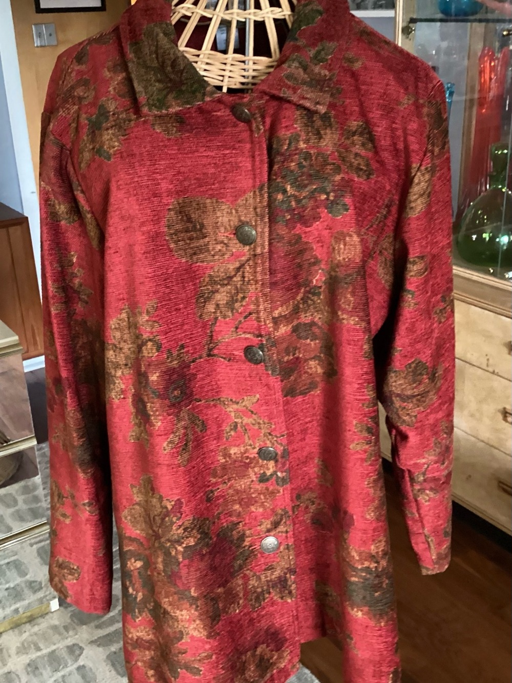 Vintage Coldwater Creek Tapestry Jacket 90’s
